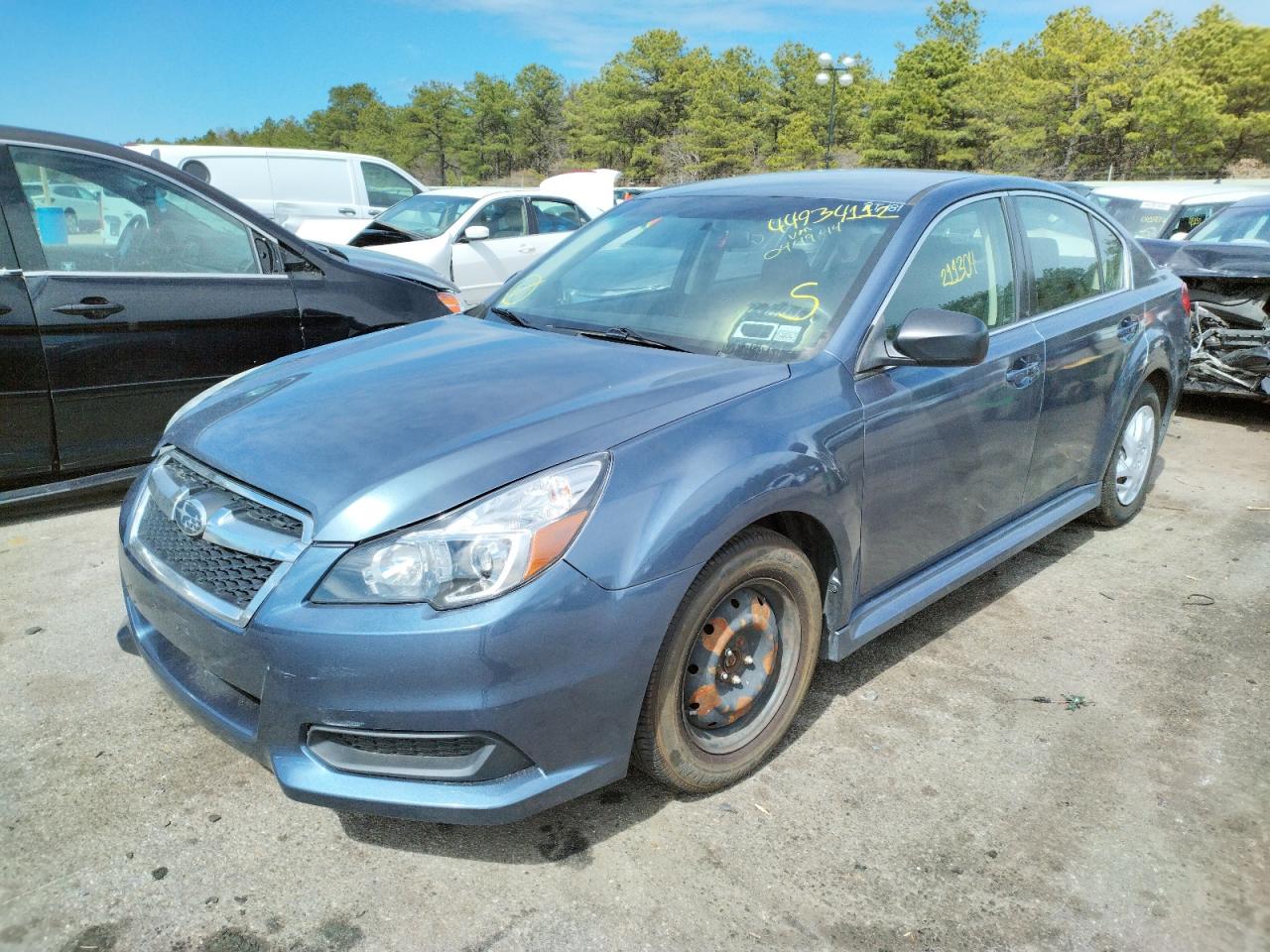 Photo 2 from auction – 2013 SUBARU LEGACY 2.5 with VIN 4S3BMBA6XD3044944