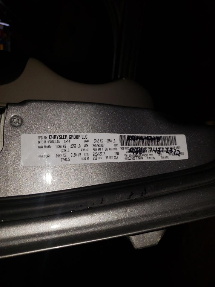 Photo 10 from auction – 2014 DODGE GRAND CARA with VIN 2C4RDGBG3ER340299