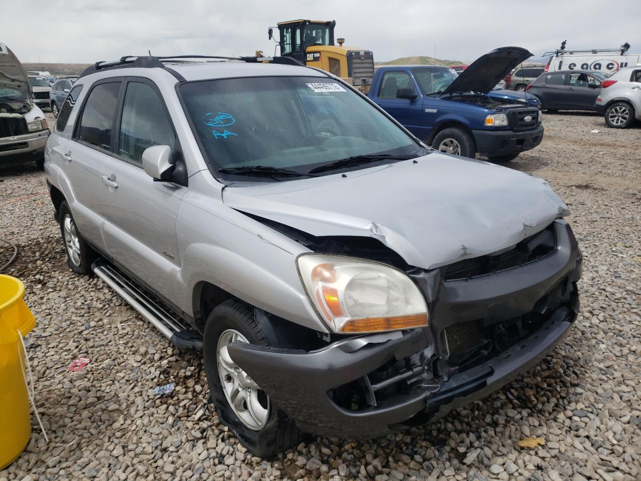 KIA SPORTAGE E 2007 with VIN KNDJE723777448968 - Photo from auction