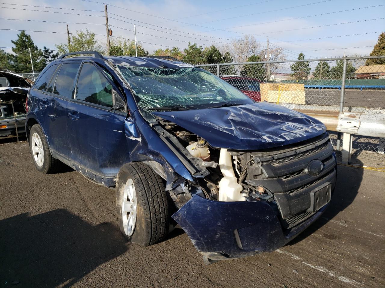 FORD EDGE SEL 2012 with VIN 2FMDK4JC2CBA15738 - Photo from auction