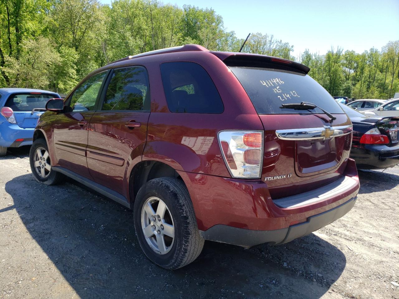 Photo 3 from auction – 2009 CHEVROLET EQUINOX LT with VIN 2CNDL43F596214708