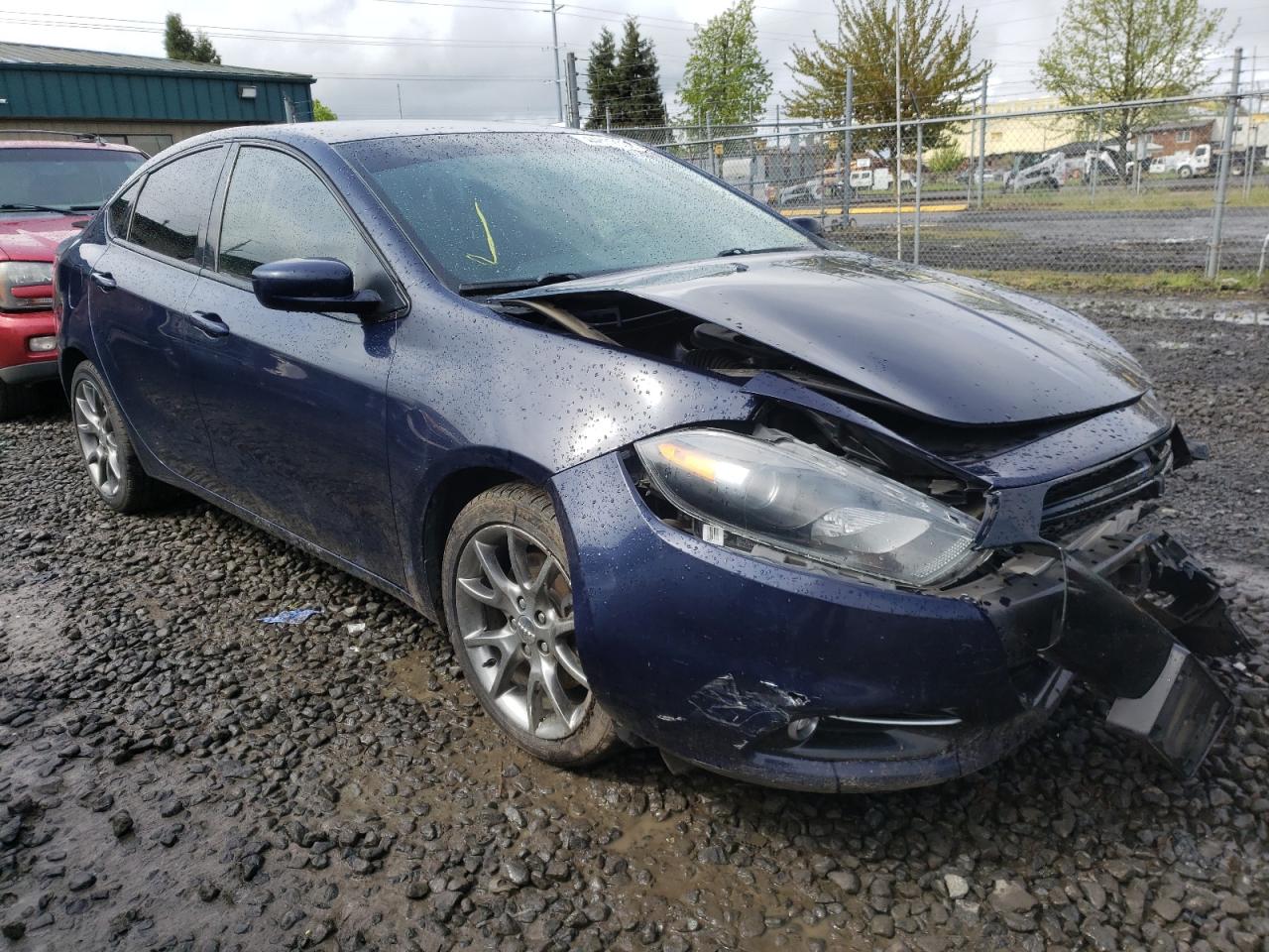 DODGE DART SXT 2014 with VIN 1C3CDFBB9ED738323 - Photo from auction