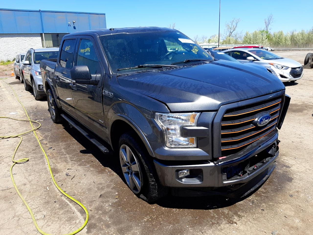 FORD F150 SUPER 2017 with VIN 1FTEW1EG0HFB88687 - Photo from auction