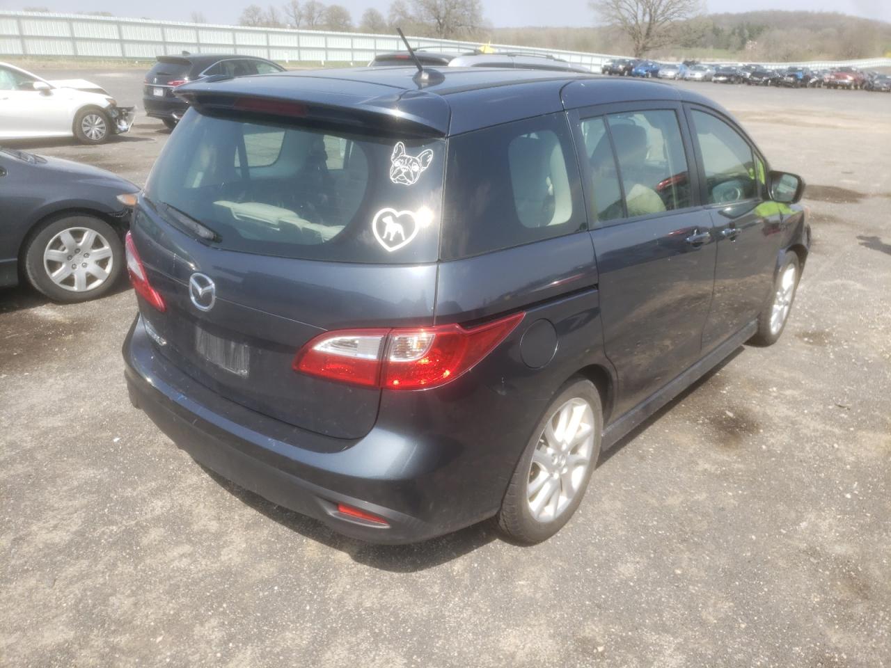 Photo 4 from auction – 2012 MAZDA 5 with VIN JM1CW2CL7C0125238