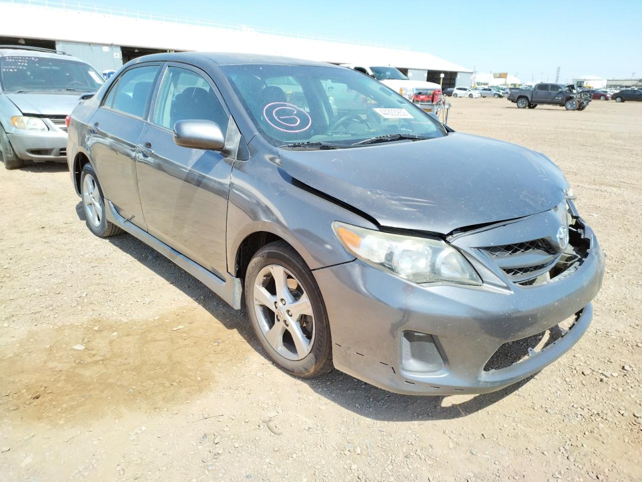 TOYOTA COROLLA BA 2013 with VIN 5YFBU4EE3DP181681 - Photo from auction