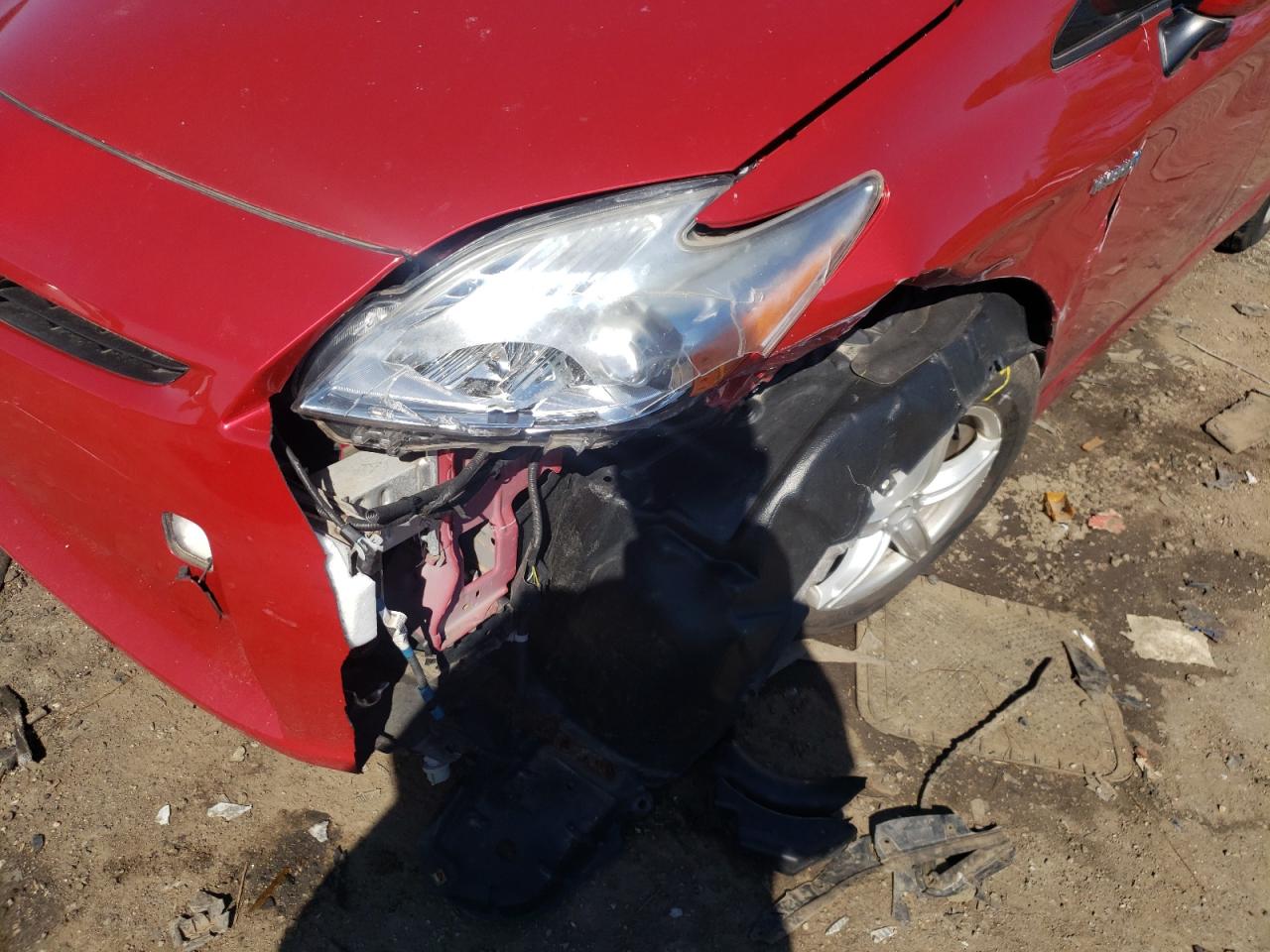 Photo 9 from auction – 2010 TOYOTA PRIUS with VIN JTDKN3DU8A0004484