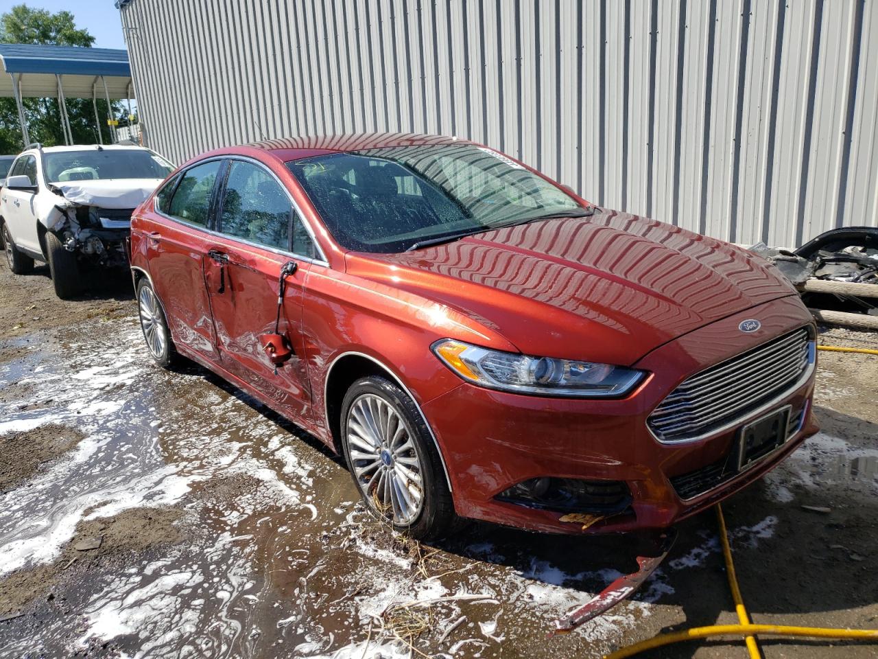 FORD FUSION TIT 2014 with VIN 3FA6P0K91ER130724 - Photo from auction