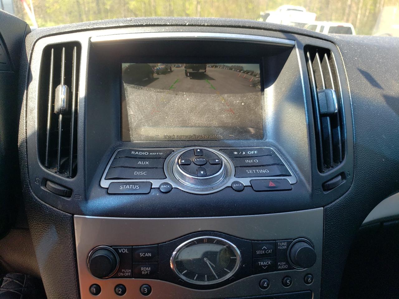 Photo 9 from auction – 2011 INFINITI G25 with VIN JN1DV6AR9BM653489