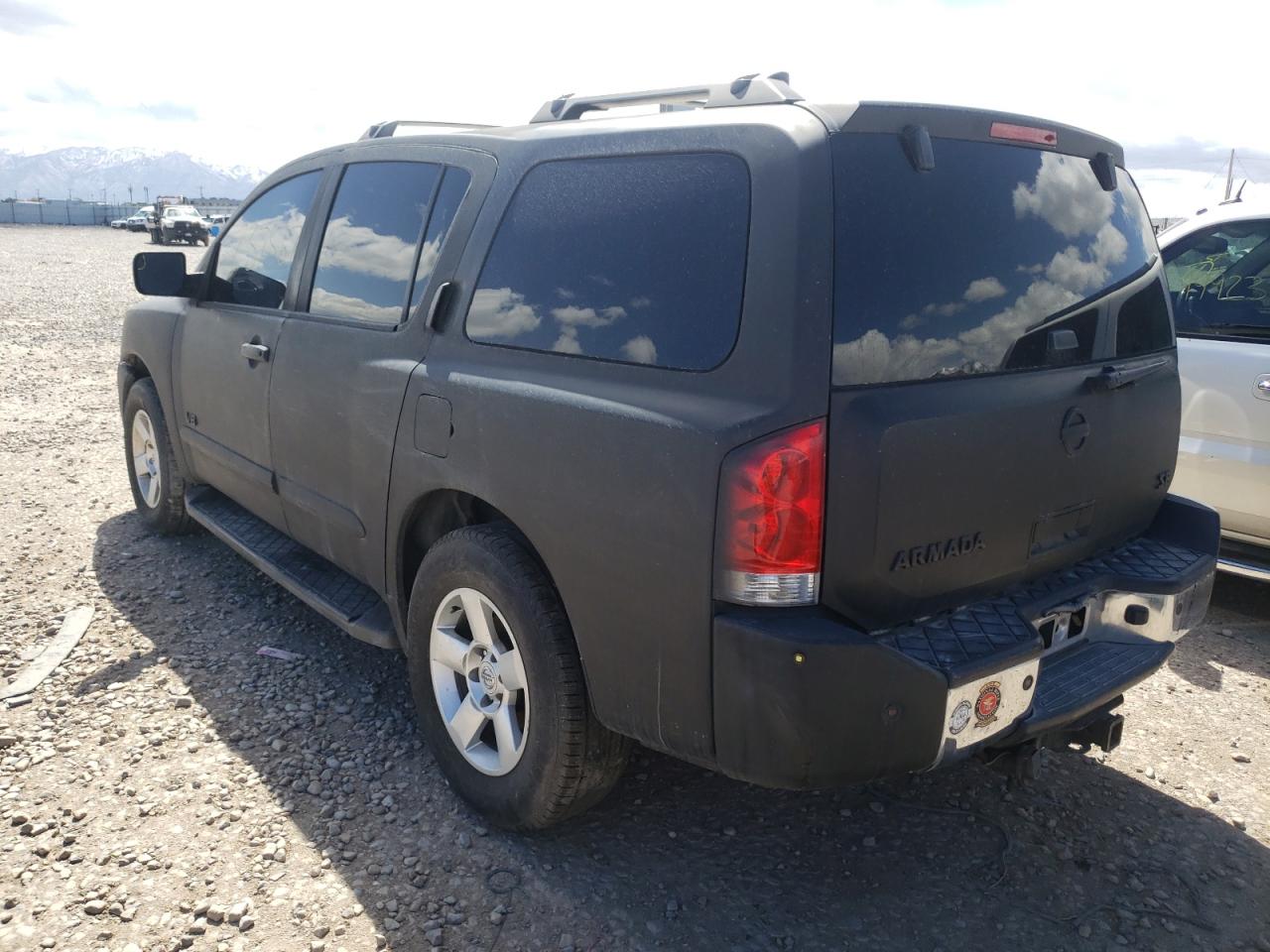 Photo 3 from auction – 2007 NISSAN ARMADA SE with VIN 5N1AA08C87N703693