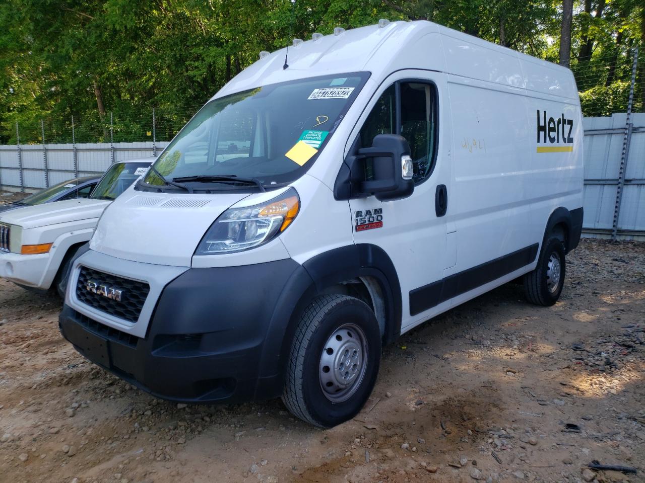 Photo 2 from auction – 2020 RAM PROMASTER with VIN 3C6TRVBG0LE113749