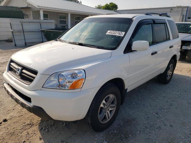 Photo 2 from auction – 2004 HONDA PILOT EXL with VIN 2HKYF18534H567755