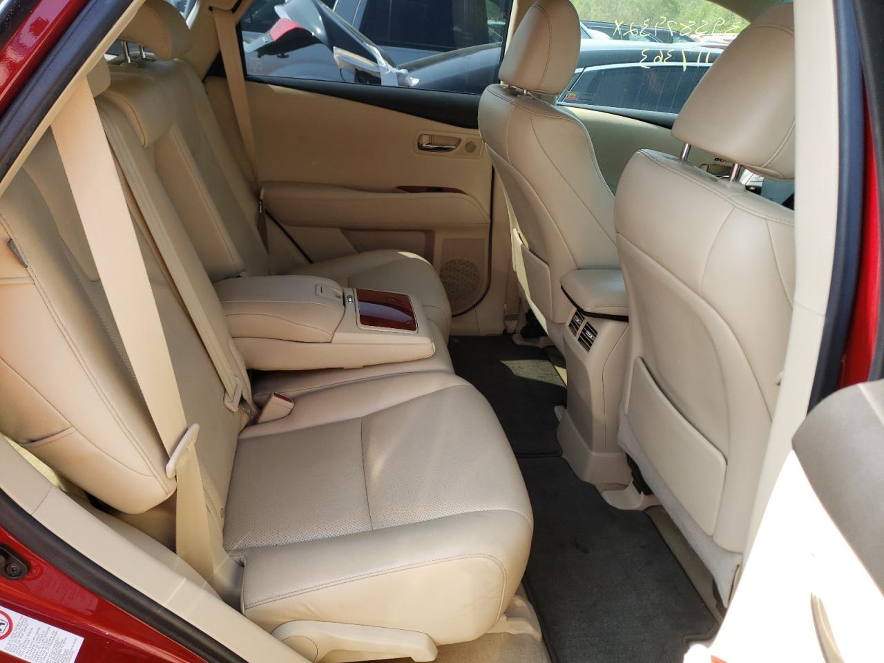 Photo 6 from auction – 2010 LEXUS RX 350 with VIN JTJBK1BA5A2408799
