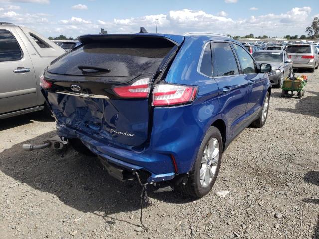 Photo 4 from auction – 2020 FORD EDGE TITAN with VIN 2FMPK3K94LBB58779