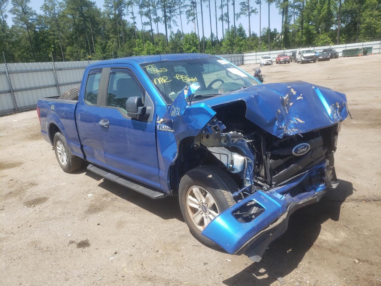 FORD F150 SUPER 2015 with VIN 1FTEX1C83FKD99900 - Photo from auction