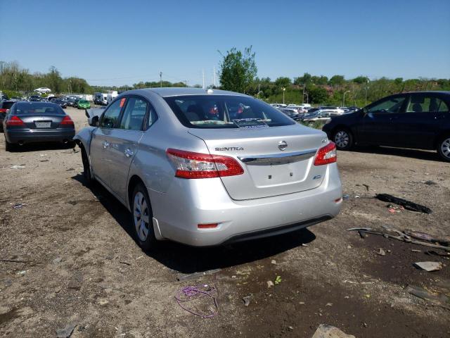 Photo 3 from auction – 2014 NISSAN SENTRA S with VIN 3N1AB7AP1EY300505
