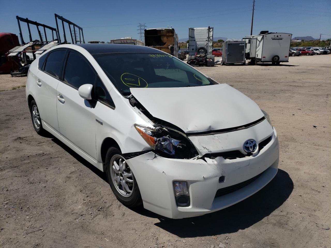 TOYOTA PRIUS 2010 with VIN JTDKN3DUXA0065089 - Photo from auction