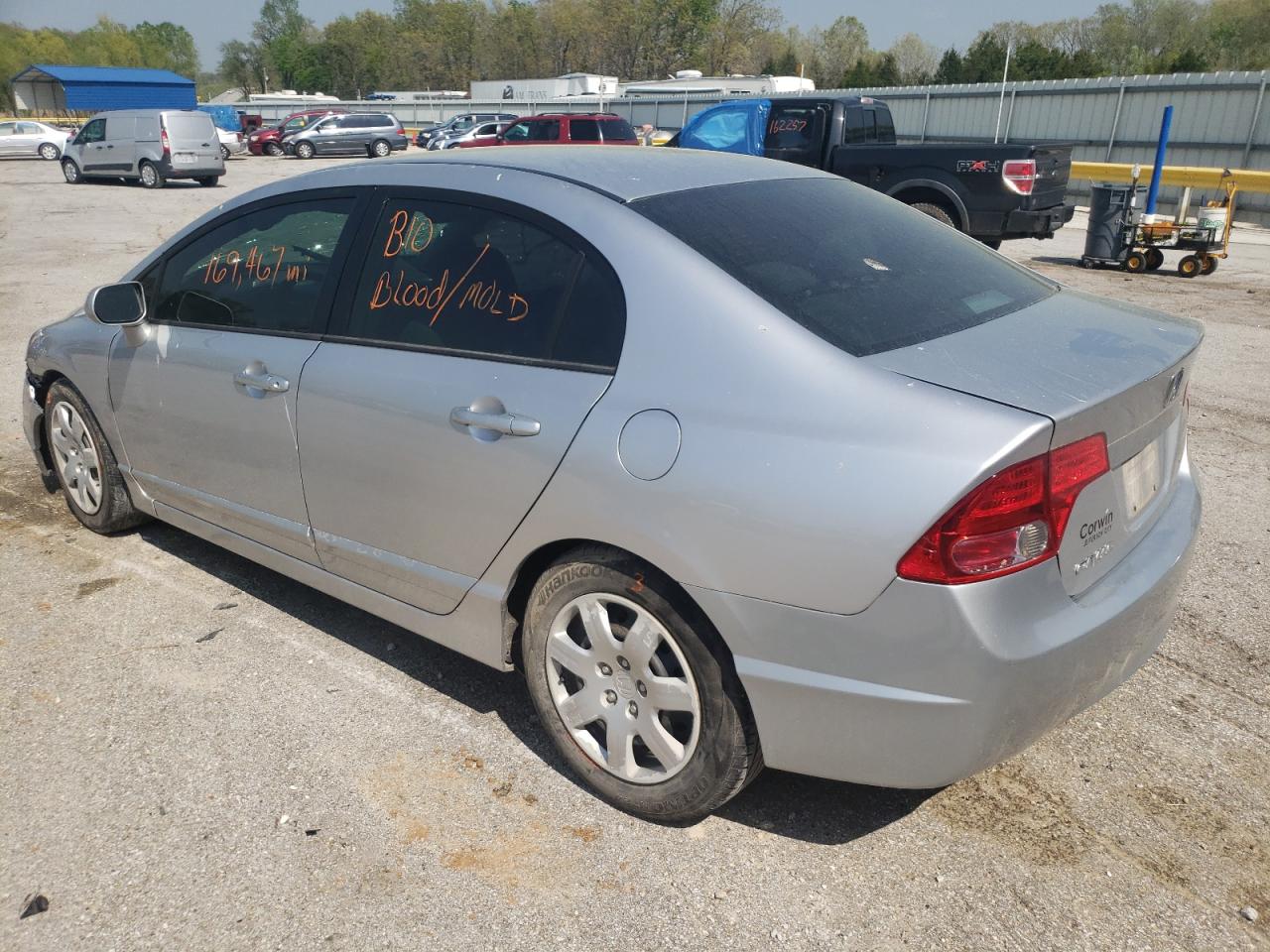 Photo 3 from auction – 2007 HONDA CIVIC LX with VIN 1HGFA16557L006807