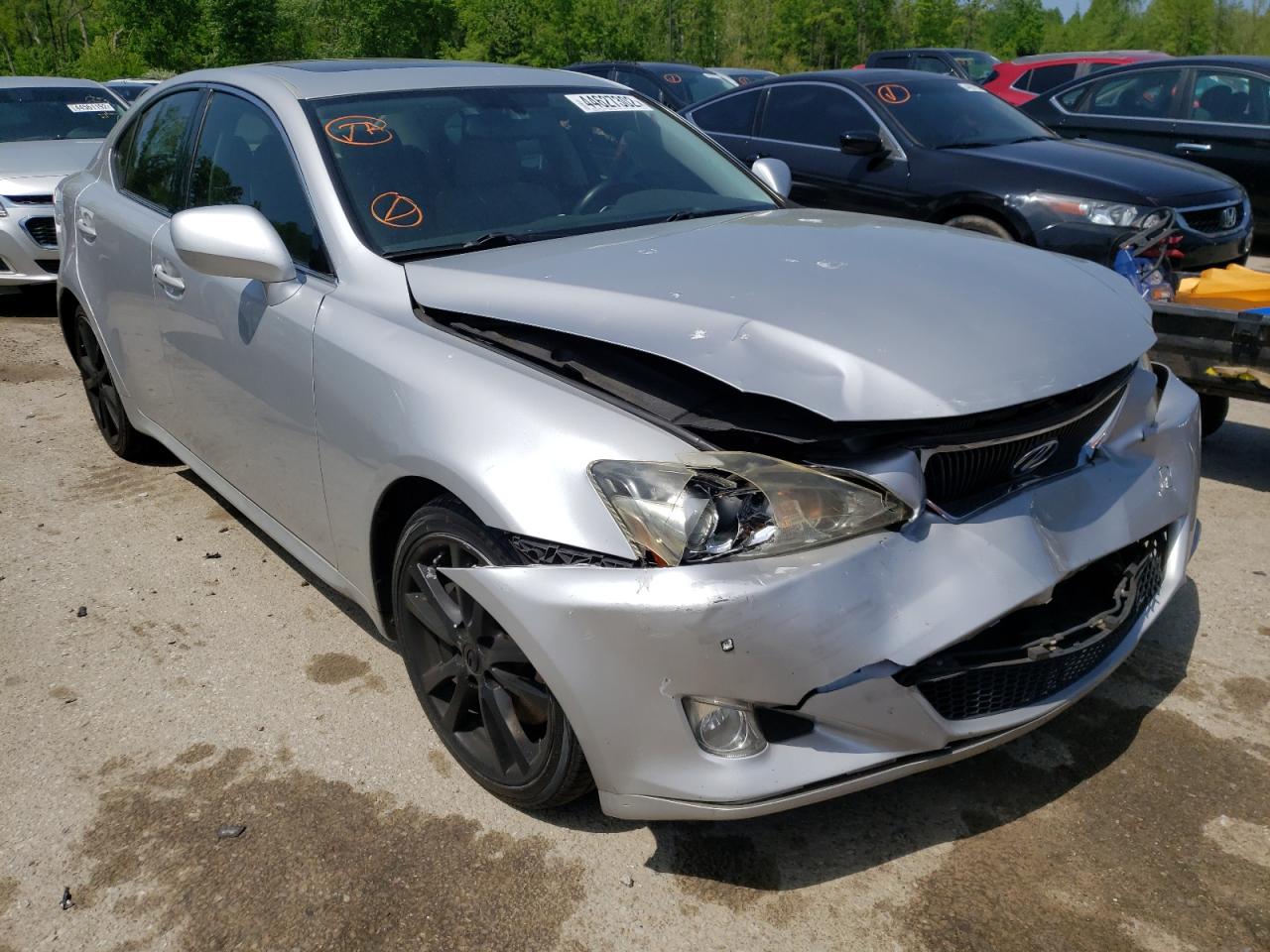 LEXUS IS 350 2006 with VIN JTHBE262162002530 - Photo from auction