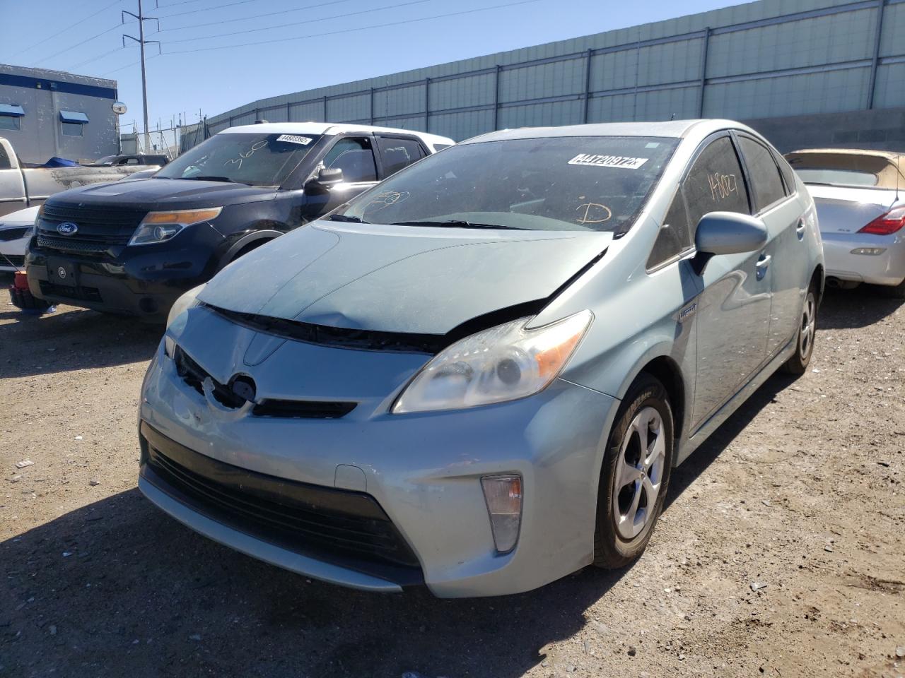 Photo 2 from auction – 2013 TOYOTA PRIUS with VIN JTDKN3DU5D1675657