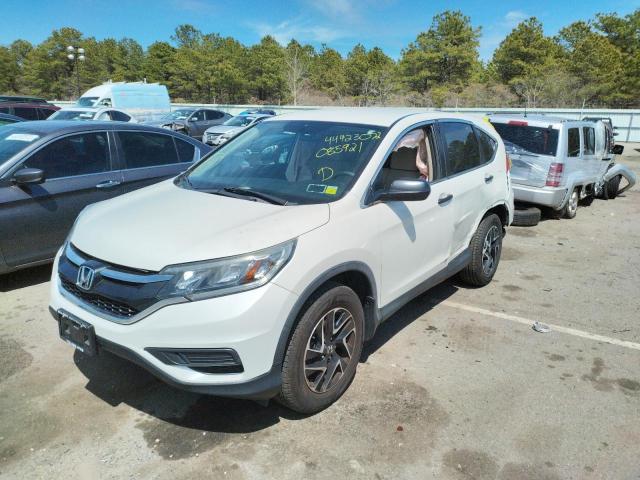 Photo 2 from auction – 2016 HONDA CR-V SE with VIN 5J6RM4H49GL085921