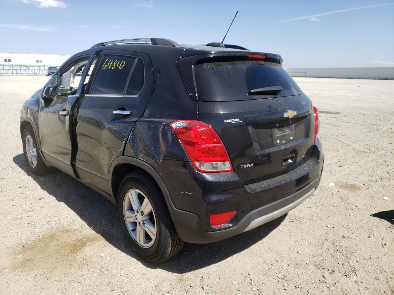 Photo 3 from auction – 2017 CHEVROLET TRAX 1LT with VIN 3GNCJLSB5HL268171