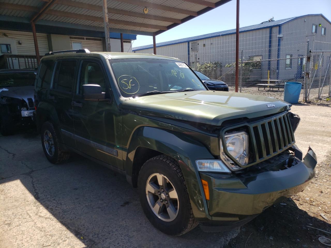 JEEP LIBERTY SP 2008 with VIN 1J8GN28K58W278038 - Photo from auction