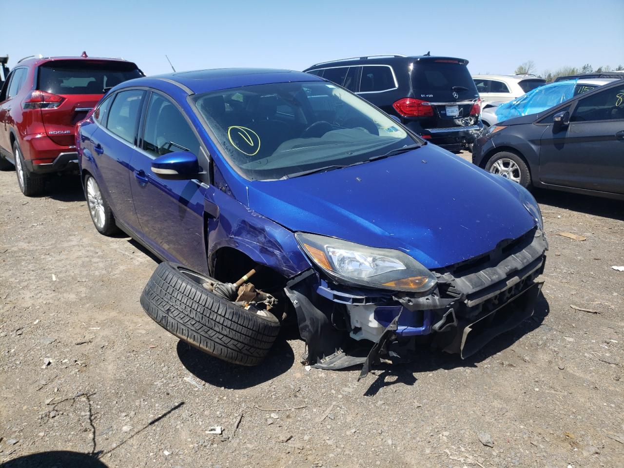 FORD FOCUS TITA 2012 with VIN 1FAHP3J20CL413044 - Photo from auction