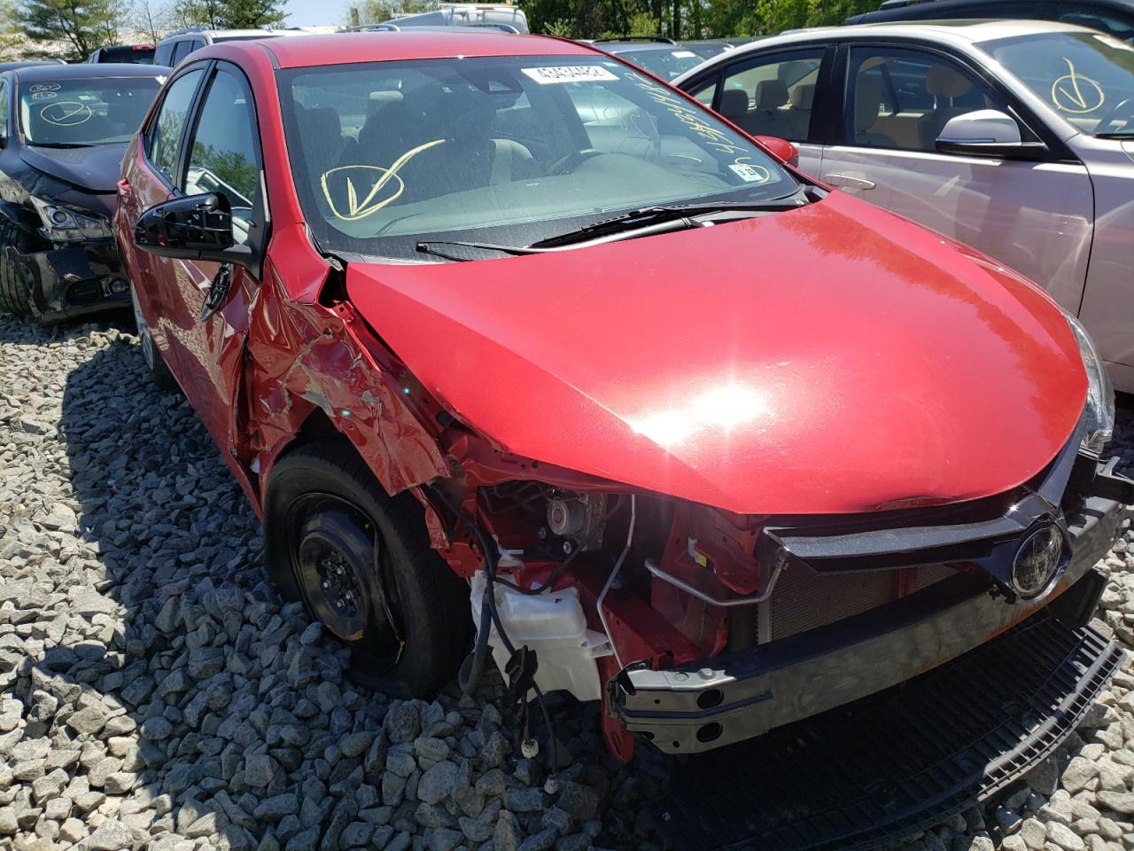 Photo 1 from auction – 2018 TOYOTA COROLLA L with VIN 2T1BURHE1JC043321