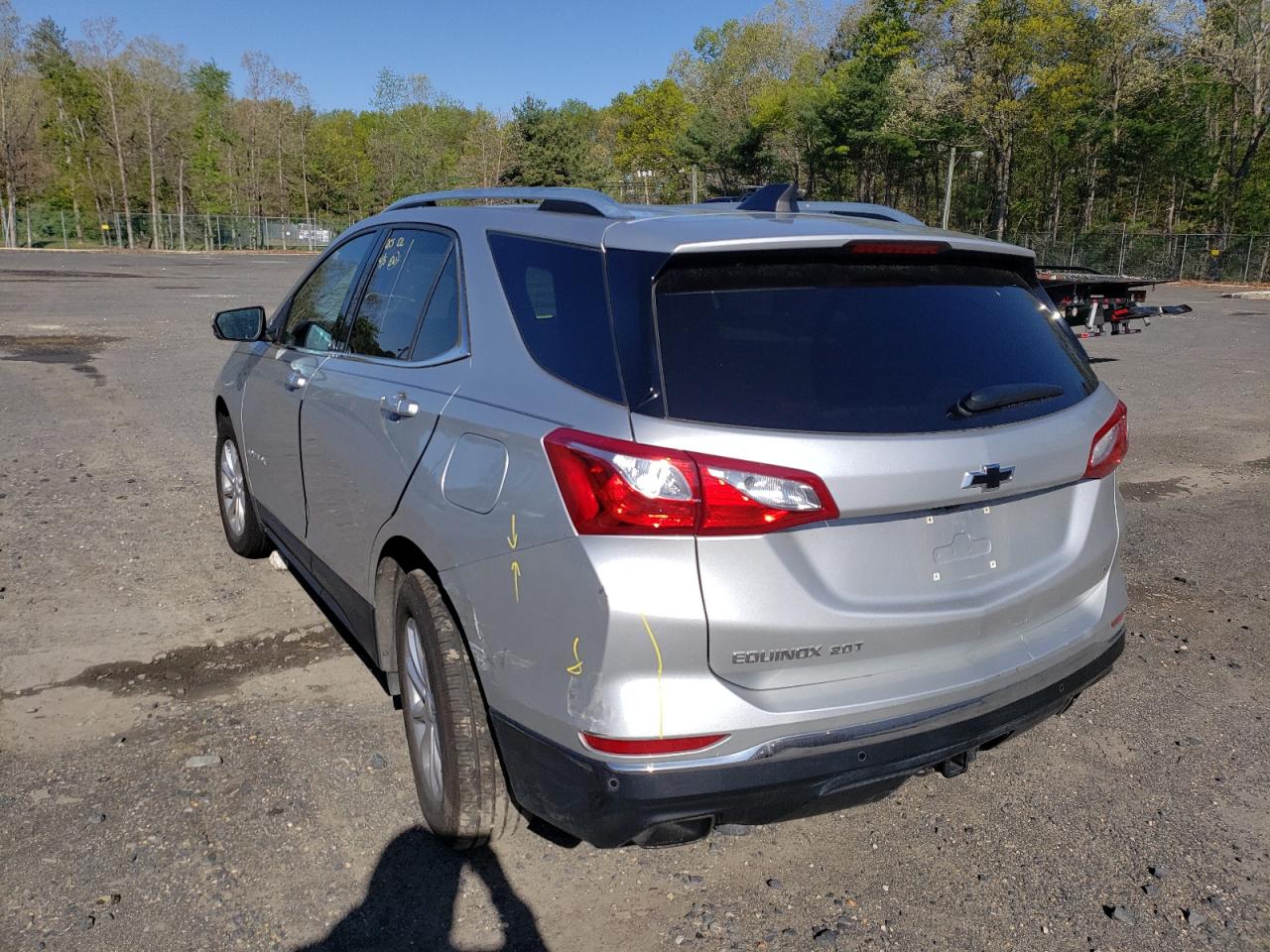 Photo 3 from auction – 2018 CHEVROLET EQUINOX LT with VIN 3GNAXKEX0JS615554