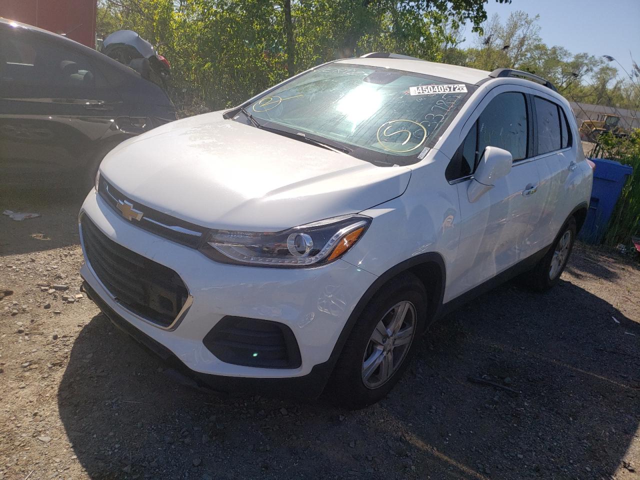 Photo 2 from auction – 2020 CHEVROLET TRAX 1LT with VIN KL7CJLSB5LB033785