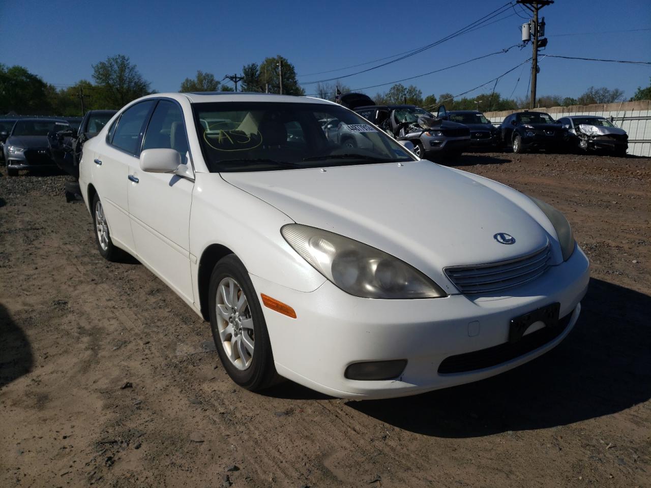 LEXUS ES 330 2004 with VIN JTHBA30GX45041229 - Photo from auction