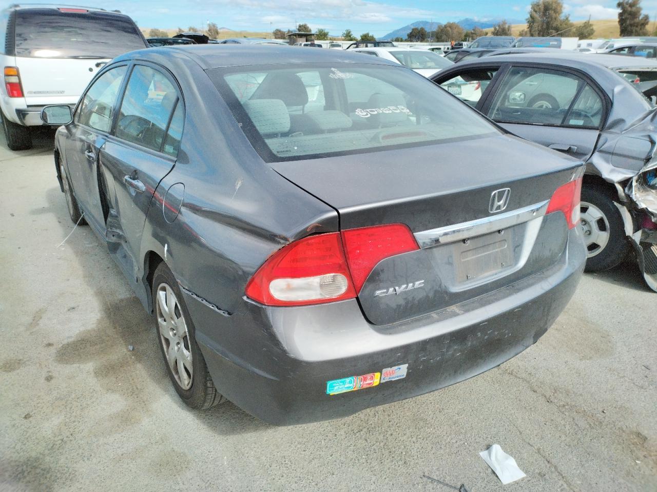 Photo 3 from auction – 2009 HONDA CIVIC with VIN 2HGFA16539H521479