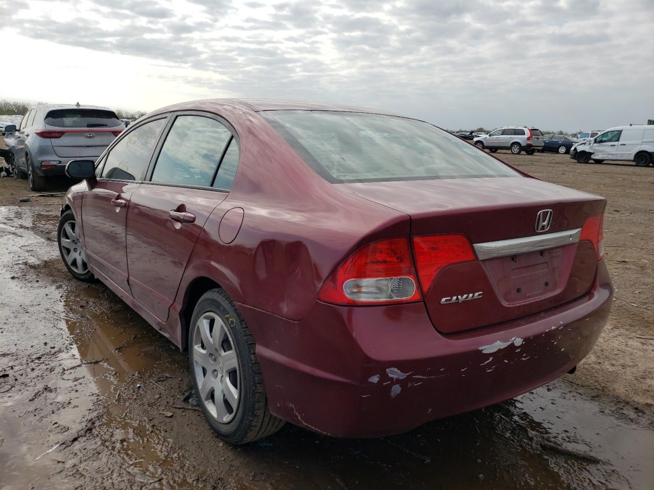 Photo 3 from auction – 2011 HONDA CIVIC LX with VIN 19XFA1F52BE008207