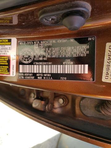Photo 10 from auction – 2013 TOYOTA VENZA LE with VIN 4T3BA3BB5DU035981