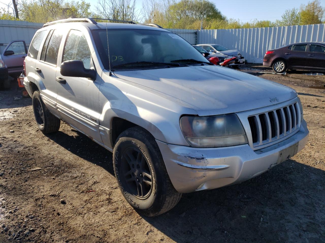 JEEP GRAND CHER 2004 with VIN 1J4GW48S44C387127 - Photo from auction
