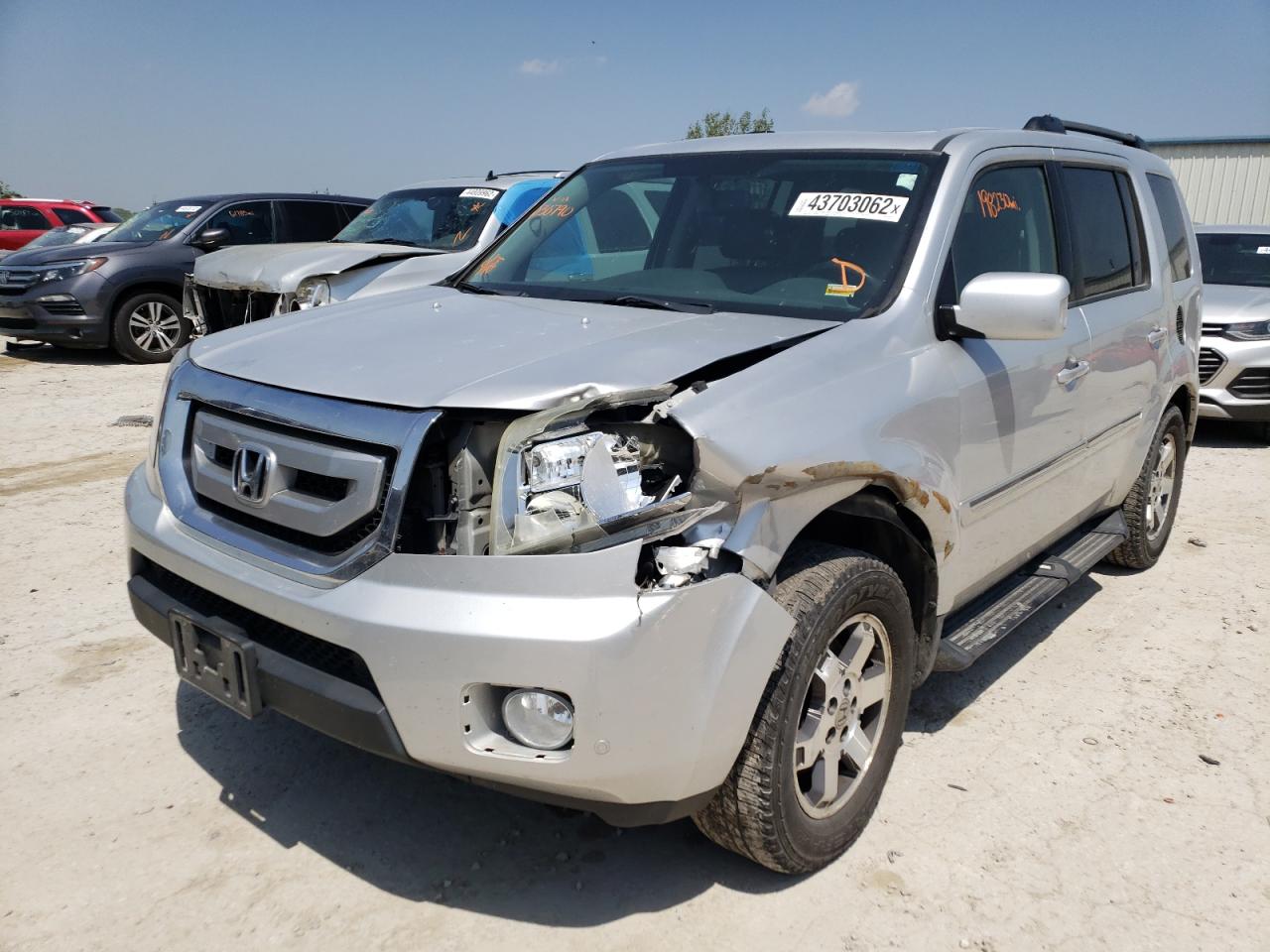 Photo 2 from auction – 2009 HONDA PILOT TOUR with VIN 5FNYF48929B030790
