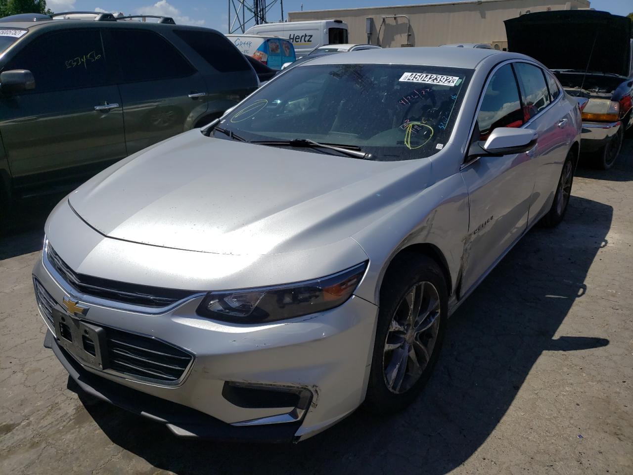 Photo 2 from auction – 2018 CHEVROLET MALIBU LT with VIN 1G1ZD5ST6JF250169