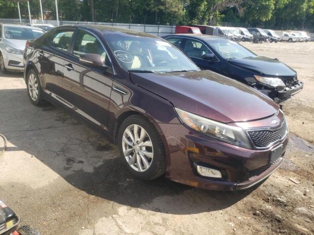KIA OPTIMA LX 2015 with VIN 5XXGM4A76FG452564 - Photo from auction