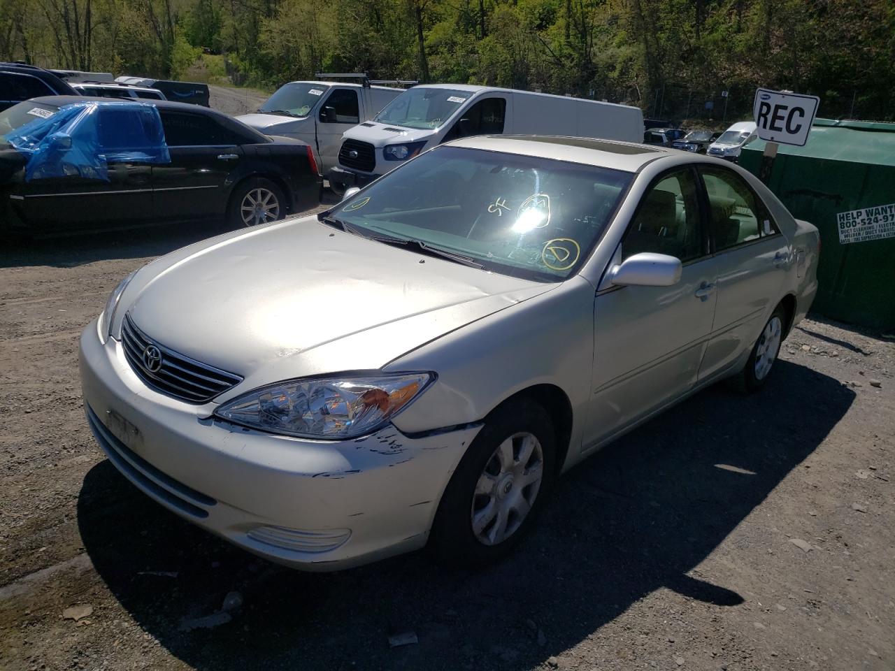 Photo 2 from auction – 2003 TOYOTA CAMRY LE with VIN 4T1BE32K43U697160