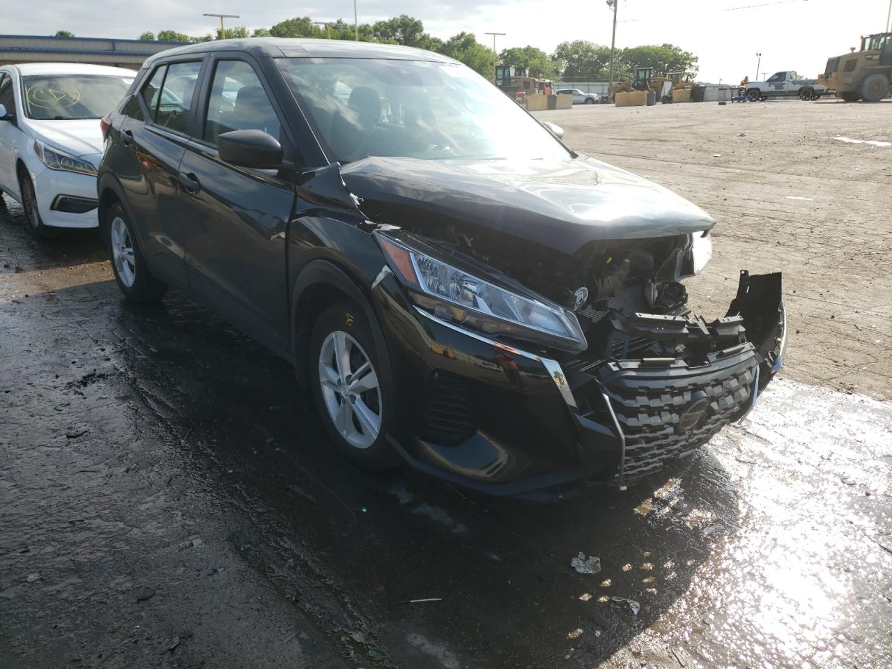 NISSAN KICKS S 2021 with VIN 3N1CP5BV8ML540609 - Photo from auction