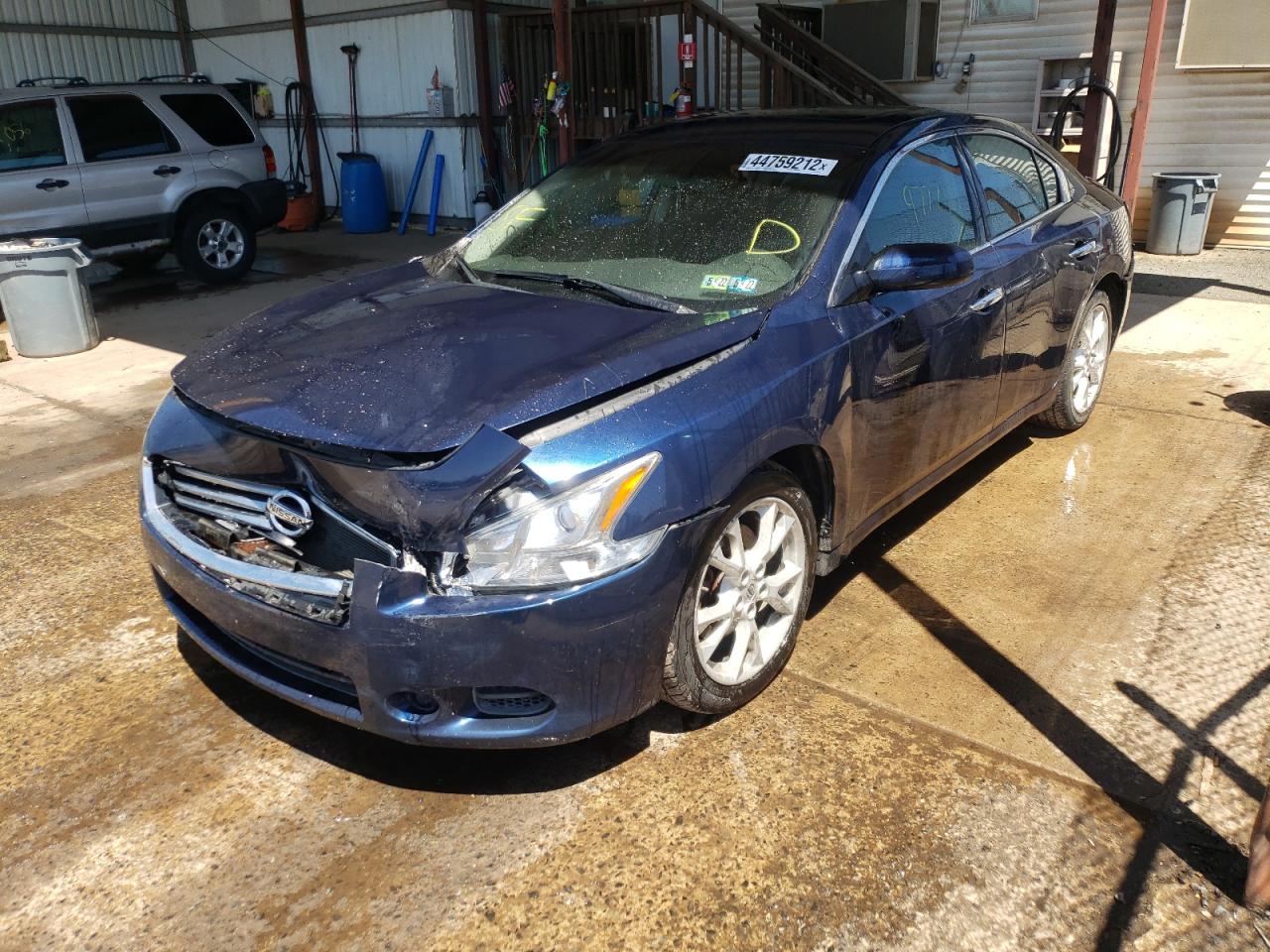 Photo 2 from auction – 2013 NISSAN MAXIMA S with VIN 1N4AA5AP8DC844727