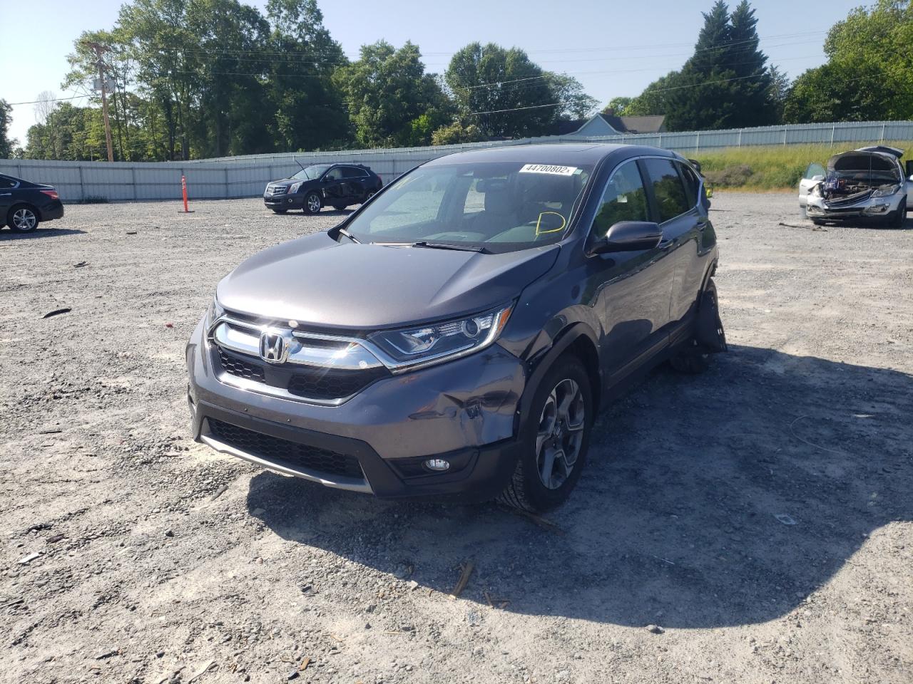 Photo 2 from auction – 2017 HONDA CR-V EXL with VIN 2HKRW2H80HH669508