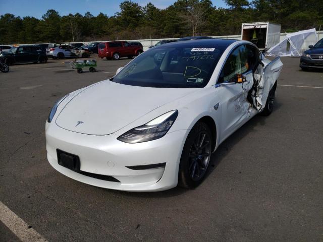 Photo 2 from auction – 2020 TESLA MODEL 3 with VIN 5YJ3E1EAXLF797272