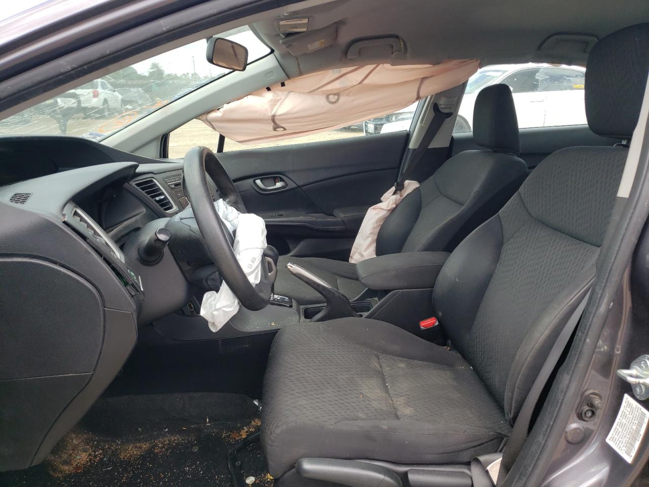 Photo 5 from auction – 2014 HONDA CIVIC LX with VIN 19XFB2F56EE263157