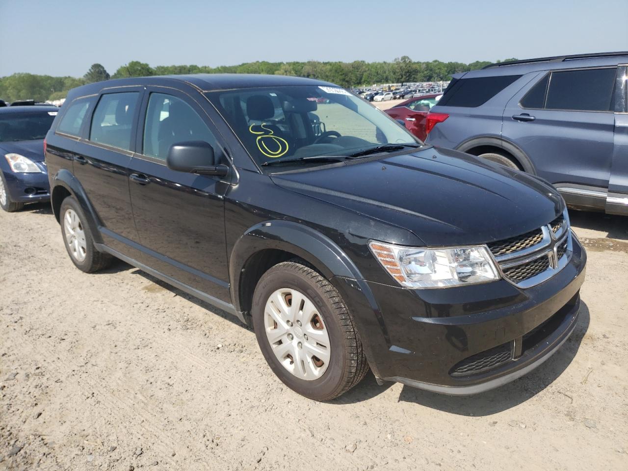 DODGE JOURNEY SE 2013 with VIN 3C4PDCAB9DT723682 - Photo from auction