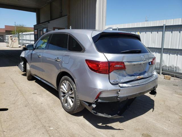 Photo 3 from auction – 2017 ACURA MDX TECHNO with VIN 5FRYD4H54HB026725