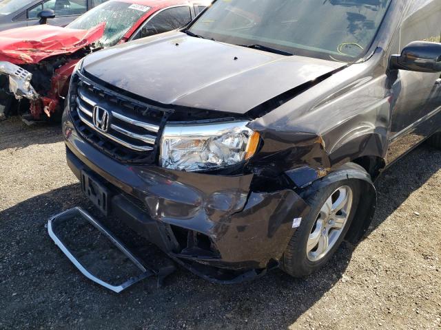 Photo 9 from auction – 2012 HONDA PILOT EXL with VIN 5FNYF4H51CB501011