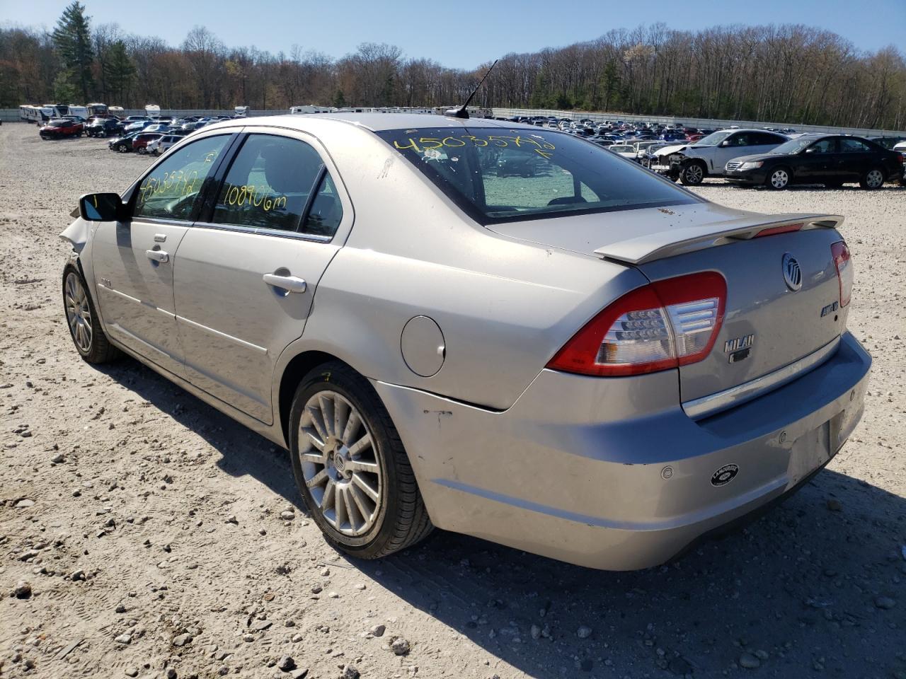 Photo 3 from auction – 2008 MERCURY MILAN PREM with VIN 3MEHM02138R659908