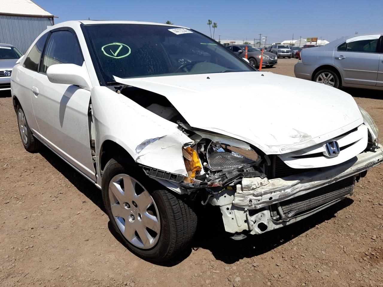 Photo 9 from auction – 2002 HONDA CIVIC EX with VIN 1HGEM21982L048707