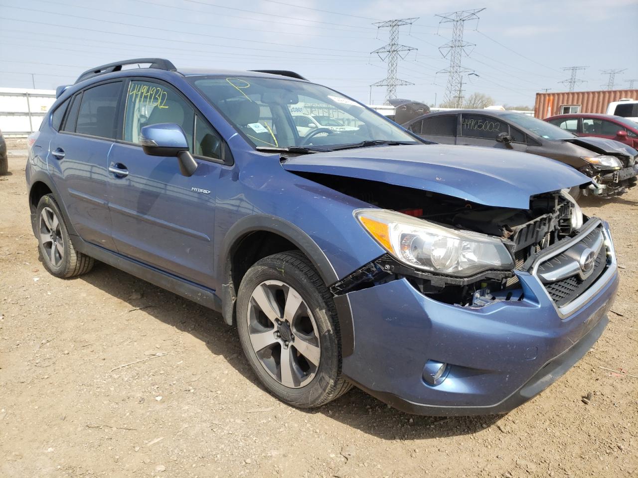 SUBARU XV CROSSTR 2014 with VIN JF2GPBCC6EH230941 - Photo from auction